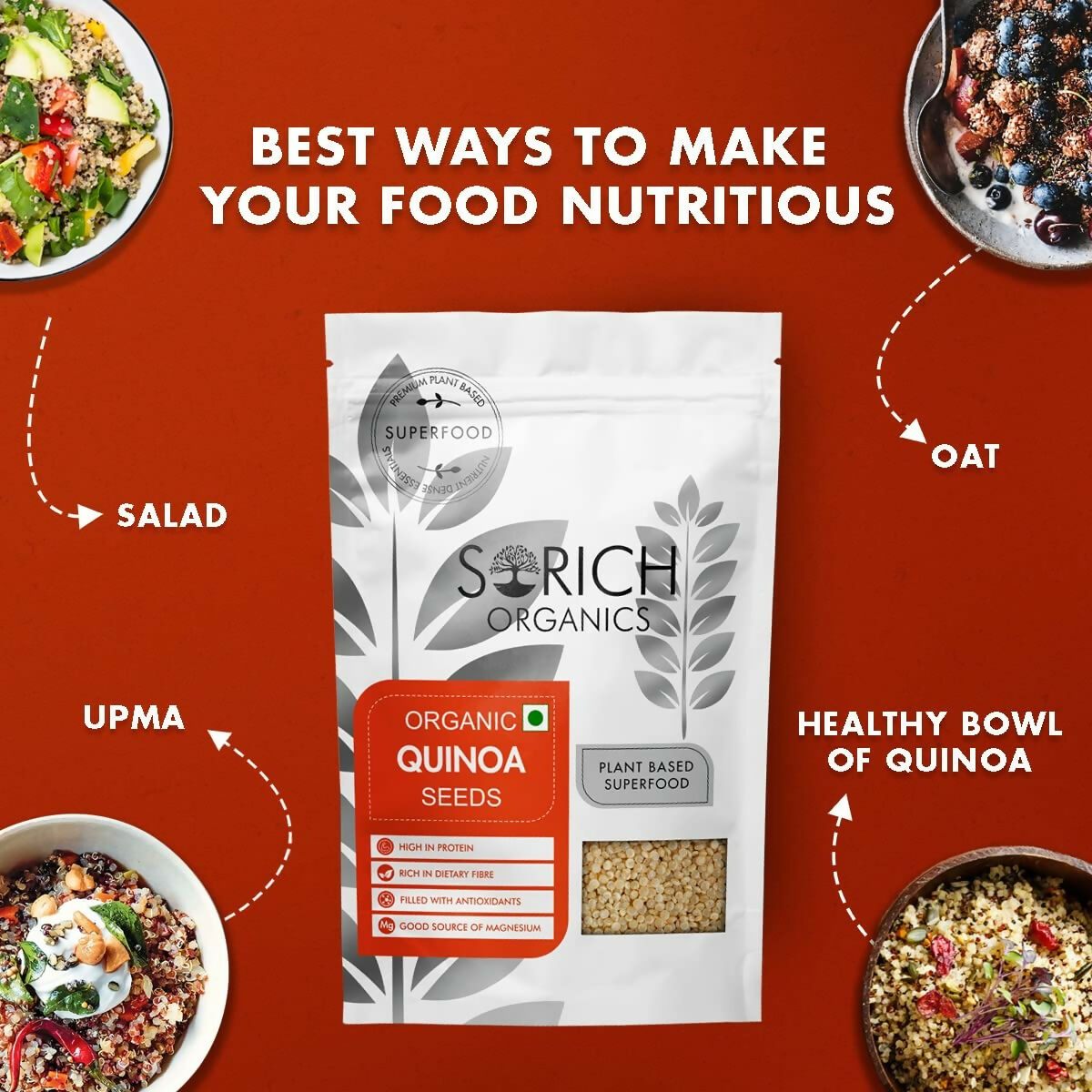 Sorich Organics Raw Quinoa Seeds