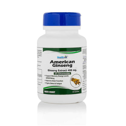 Healthvit American Ginseng Capsules