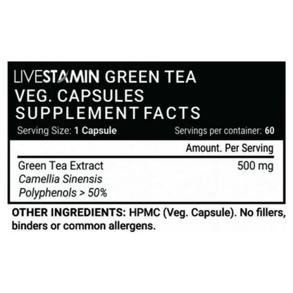 Livestamin Green Tea Capsules