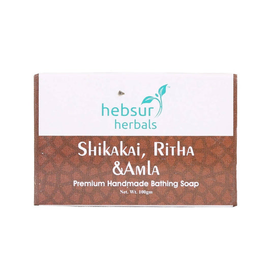 Hebsur Herbals Shikakai Ritha & Amla Soap - BUDNE