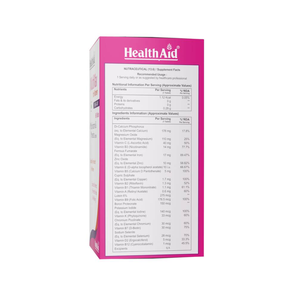 HealthAid MultiMax Tablets for Women