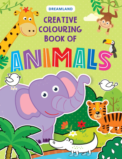 Dreamland Creative Colouring Book - Animals