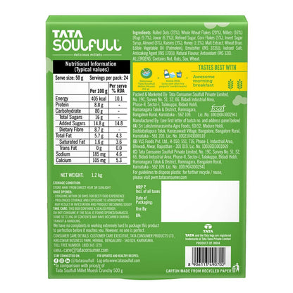 Tata Soulfull Millet Muesli Crunchy Breakfast Cereals