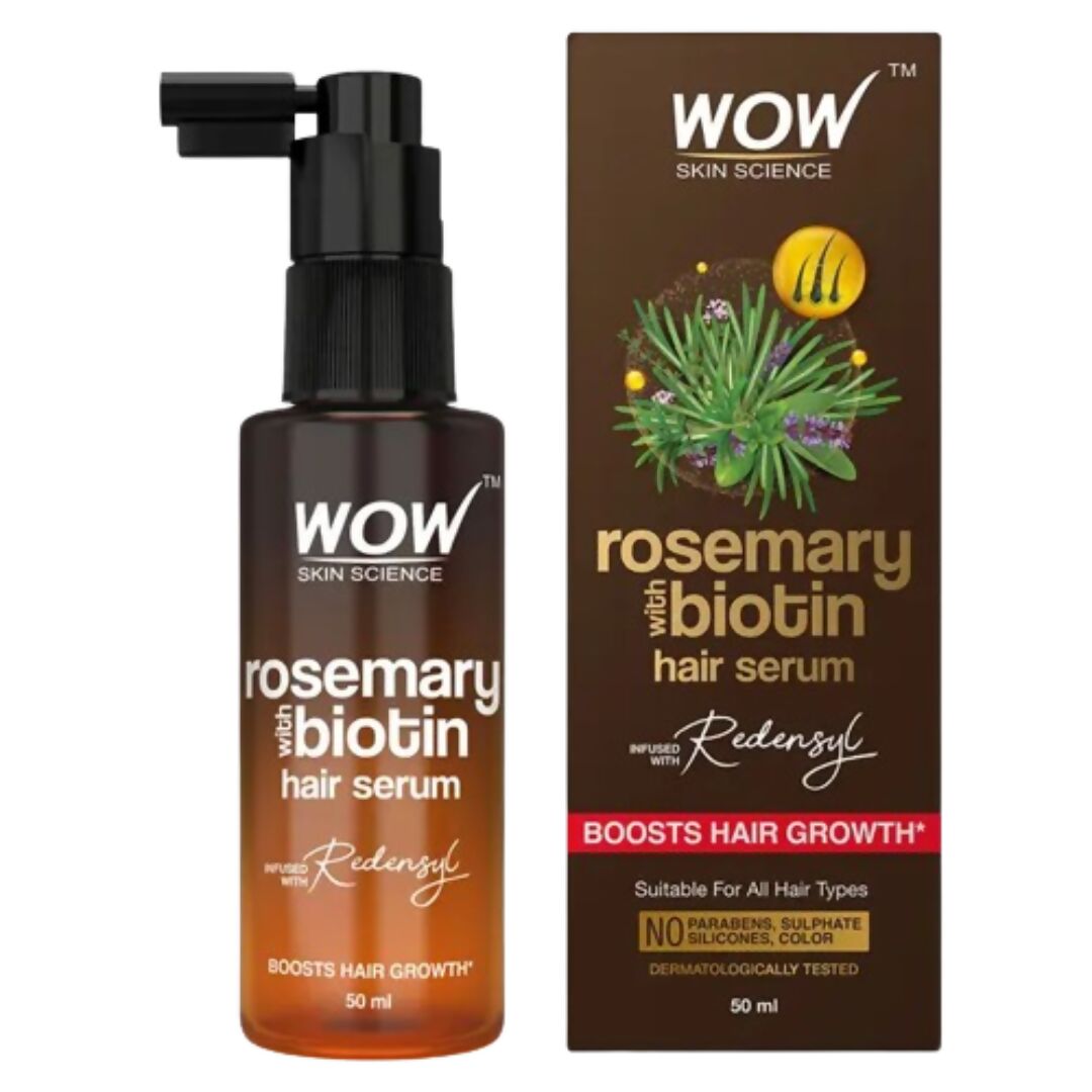 Wow Life Science Rosemary With Biotin Hair Serum