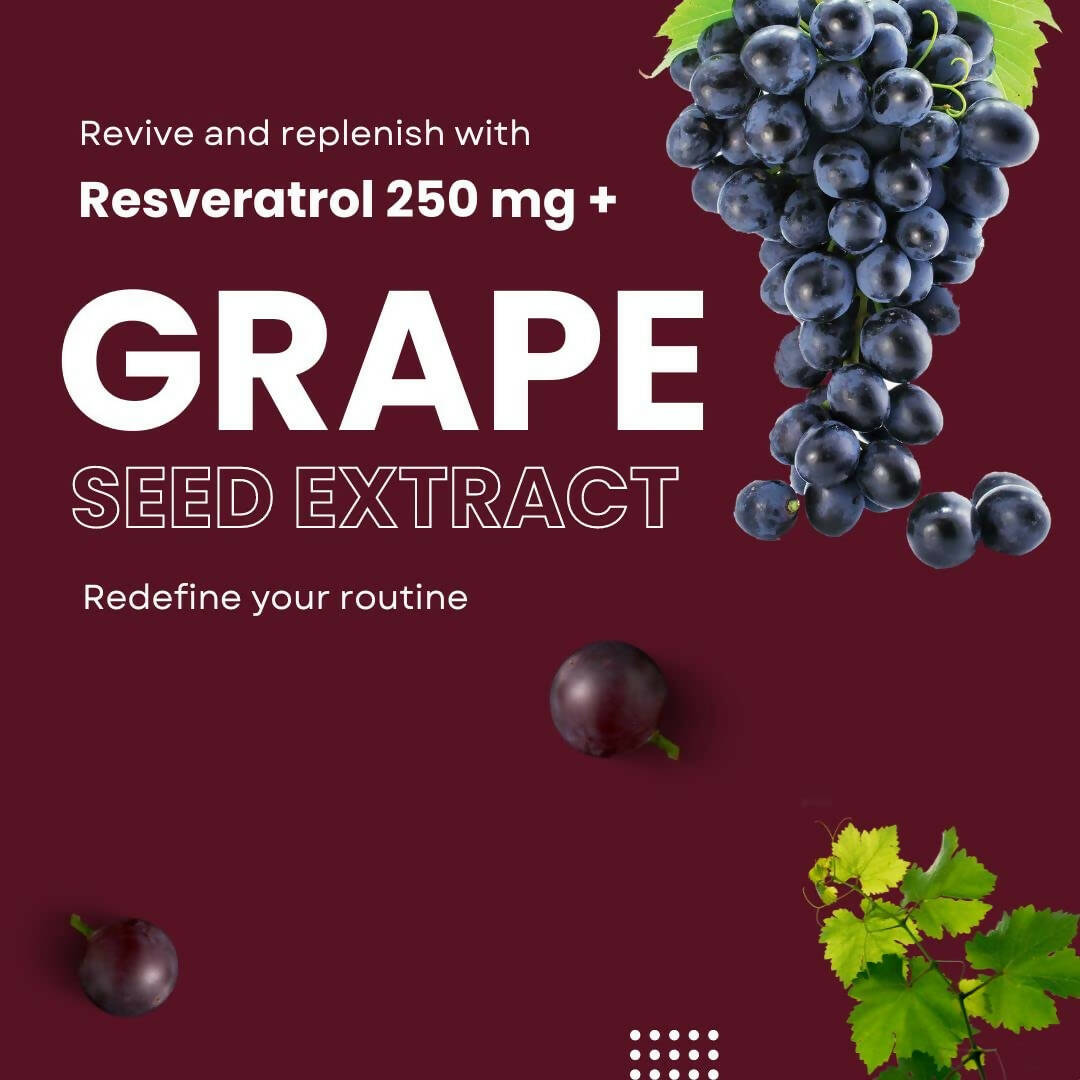 Carbamide Forte Resveratrol Capsules with Grape Seed Extract