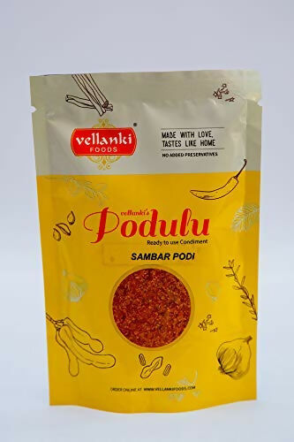 Vellanki Foods Combo Powders - Rasam Podi, Sambar Podi, Kura Karam (250 gms Each)