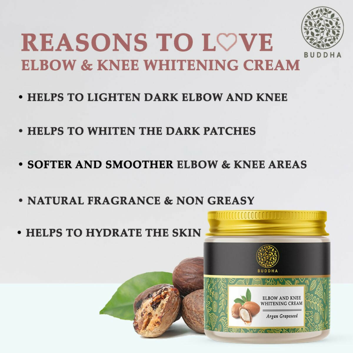 Buddha Natural Elbow and Knee Whitening Cream