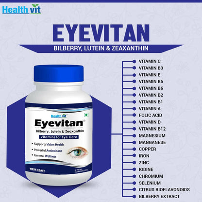 Healthvit Eyevitan Tablets for Eye Care