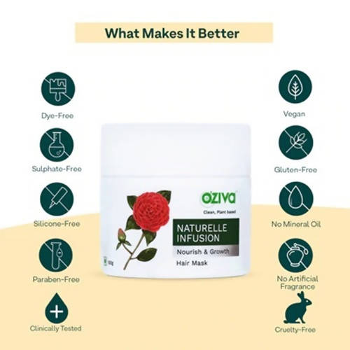 OZiva Naturelle Infusion Nourish & Growth Hair Mask