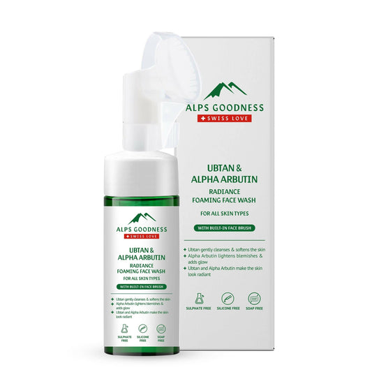 Alps Goodness Ubtan & Alpha Arbutin Radiance Foaming Face wash - buy in USA, Australia, Canada