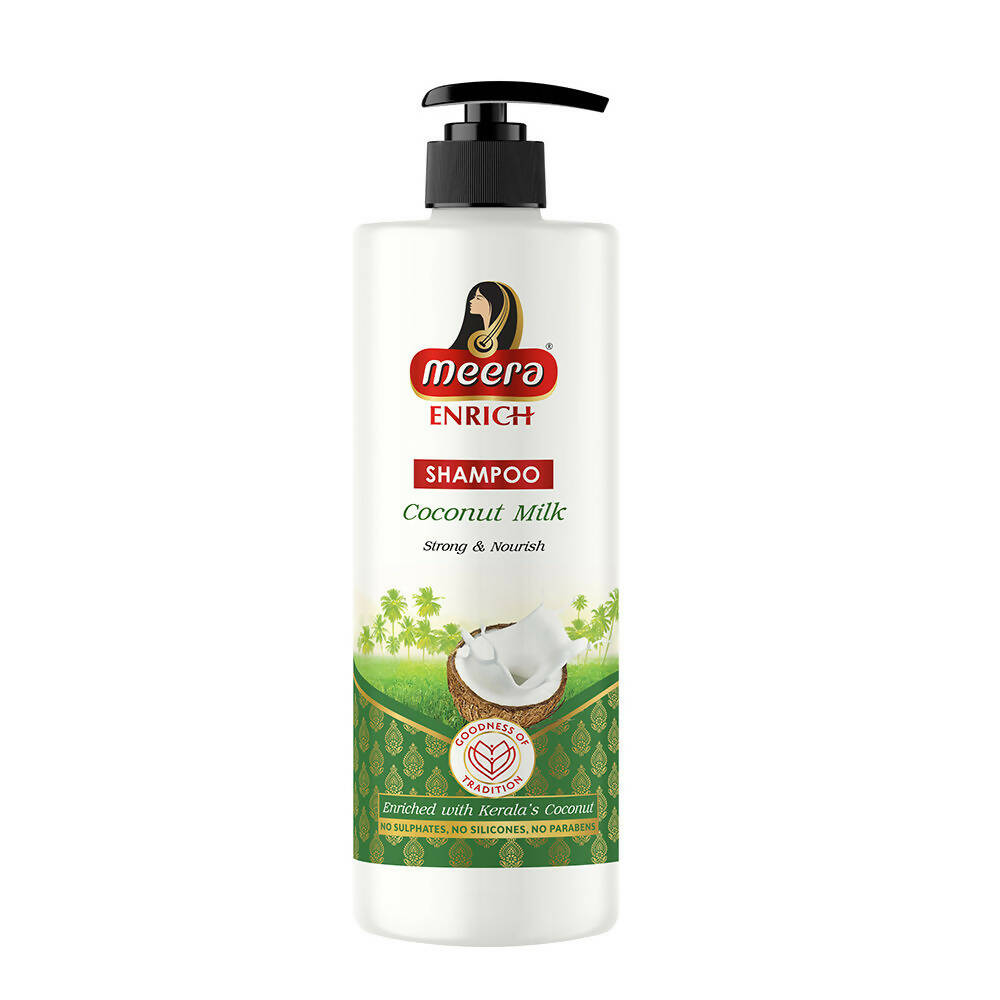 Meera Enrich Shampoo with Coconut Milk For Strong & Nourish - BUDEN