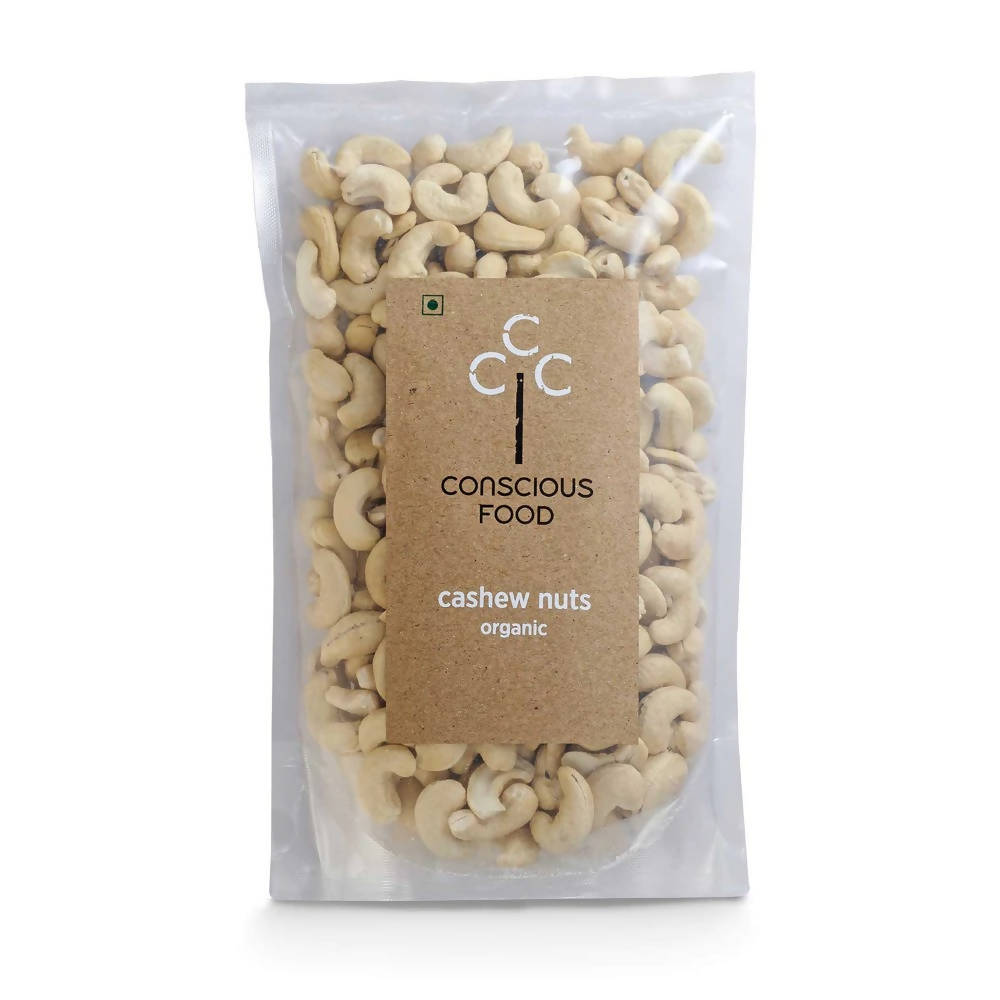 Conscious Food Organic Cashew Nuts (Kaju)