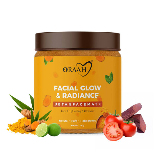 Oraah Facial Glow & Radiance Ubtan Face Mask