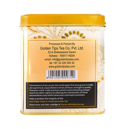 Golden Tips Vanilla Tea - Tin can