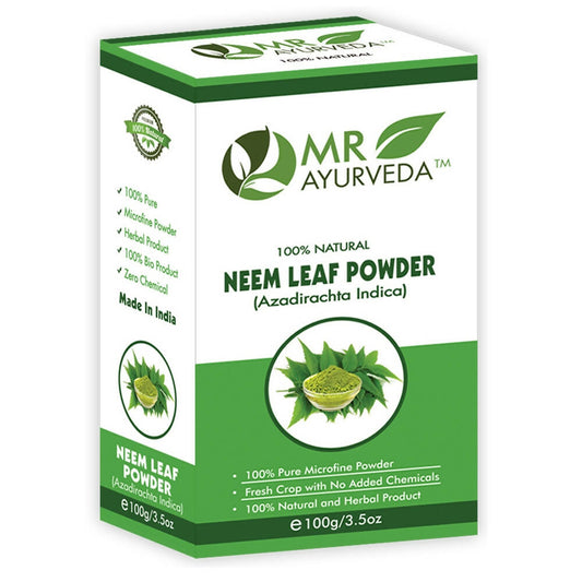 MR Ayurveda Neem Leaf Powder - usa canada australia