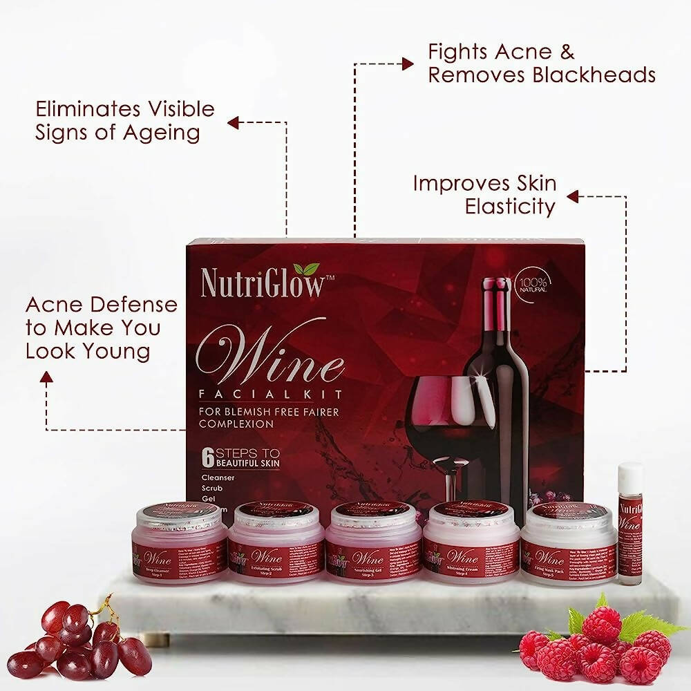 NutriGlow Wine Facial Kit