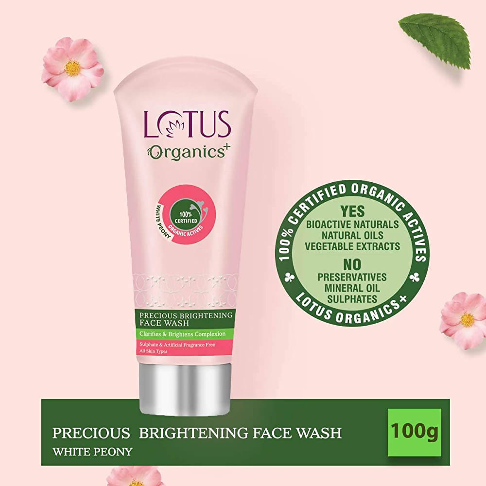 Lotus Organics+ Precious Brightening Face Wash