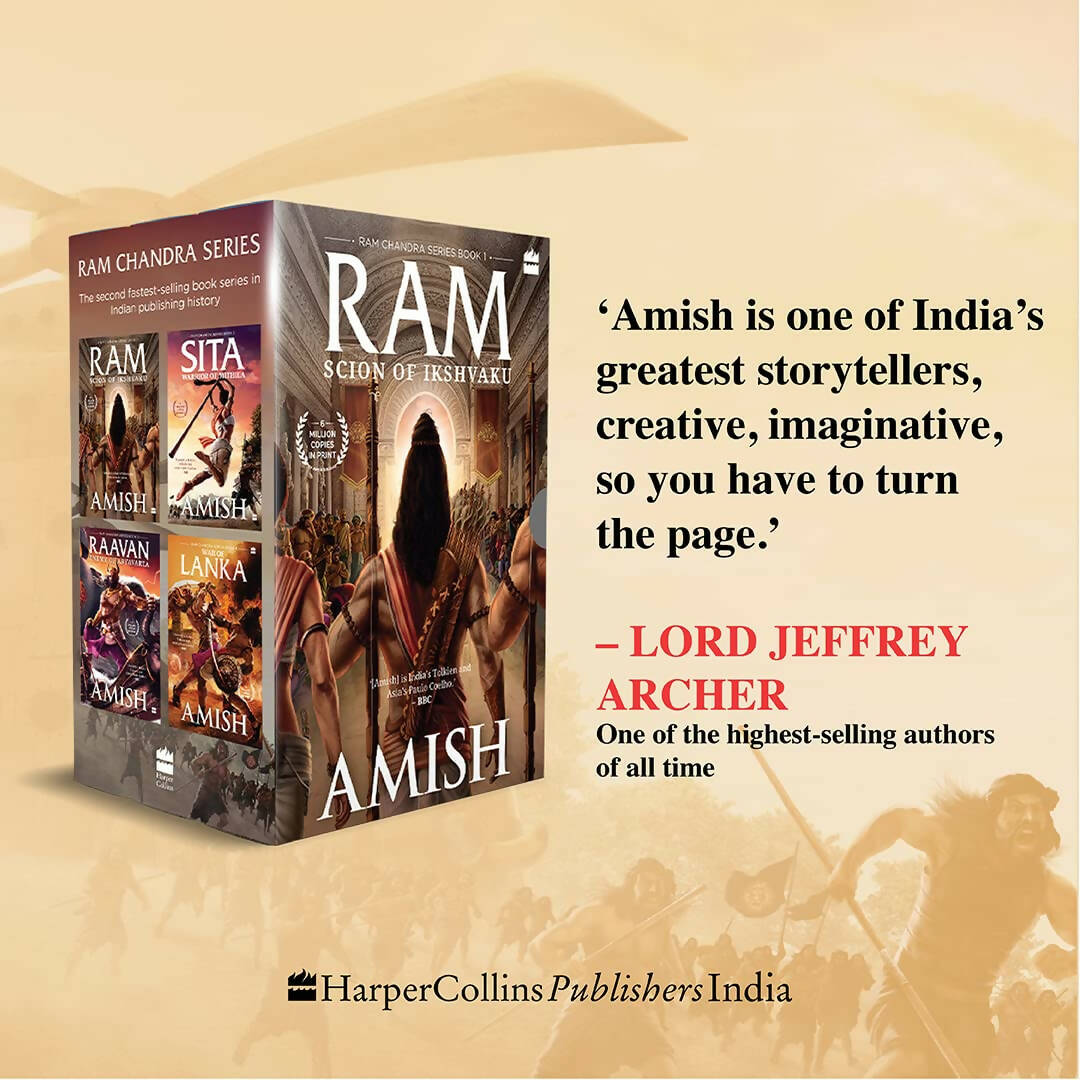 The Ram Chandra Series: Boxset of 4 Books by Amish Tripathi