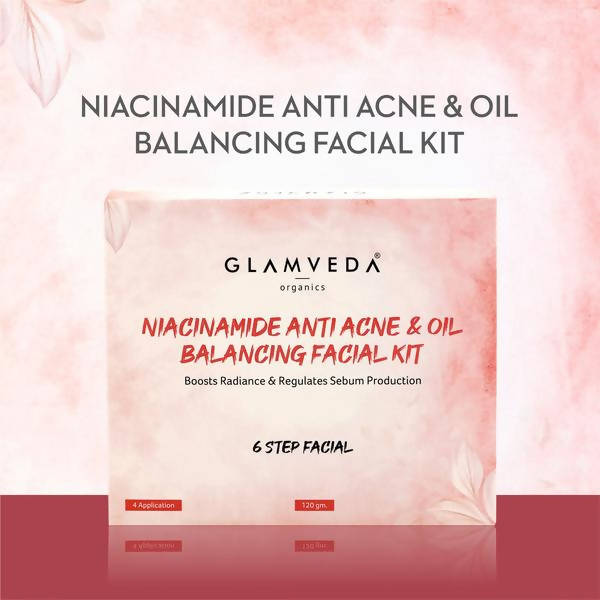 Glamveda Niacinamide Anti Acne Facial Kit
