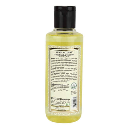 Khadi Natural Sandal & Turmeric Herbal Body Wash