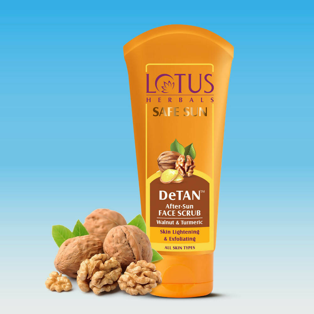 Lotus Herbals Safe Sun Detan After-Sun Face Scrub