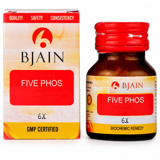 Bjain Homeopathy Five Phos Biochemic Tablet -  usa australia canada 