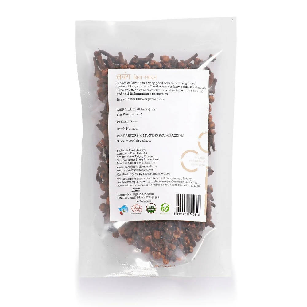 Conscious Food Organic Clove (Lavang)