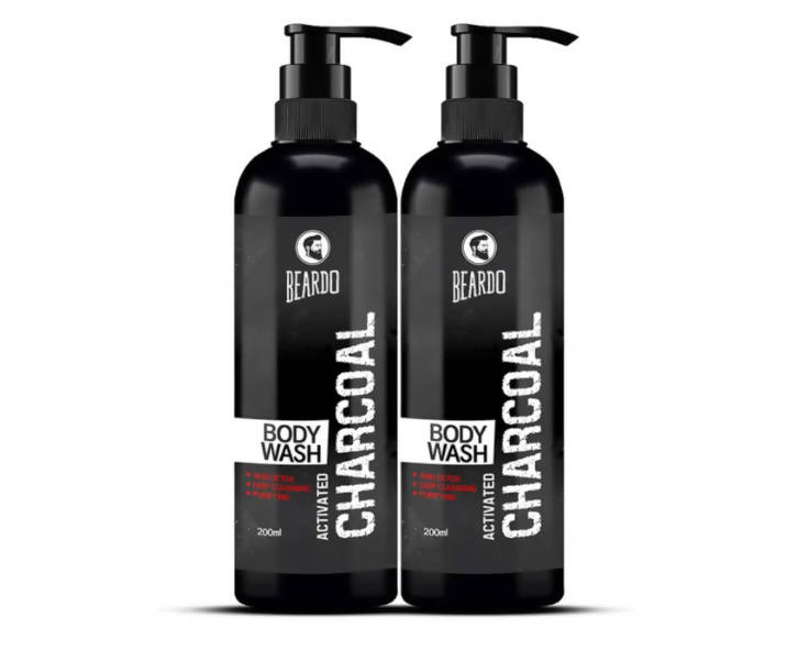 Beardo Activated Charcoal Body Wash - usa canada australia