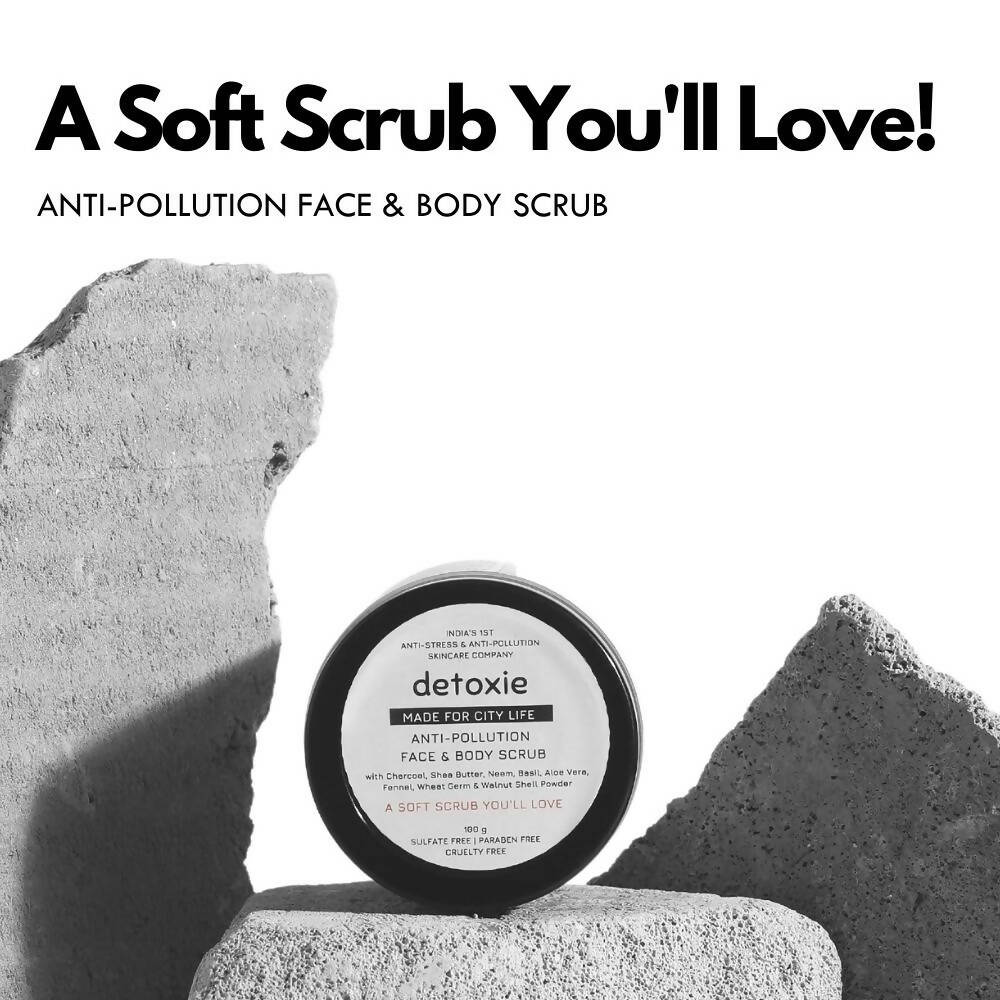 Detoxie Anti-Pollution Face & Body Scrub