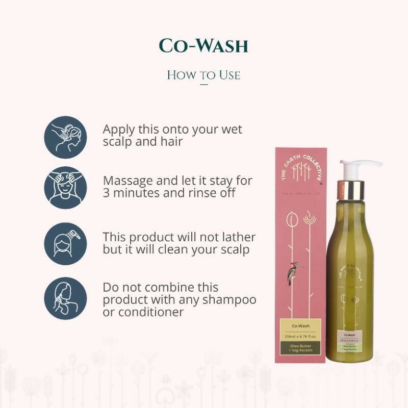 The Earth Collective Co-wash - Conditioner Only Wash