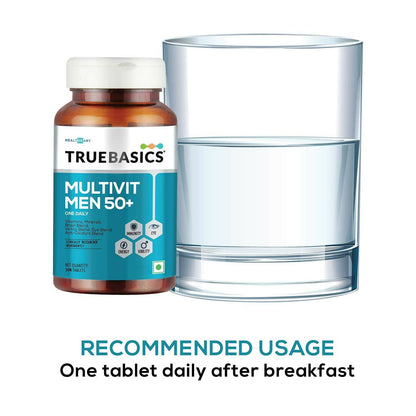 TrueBasics Multivit Men 50+ One Daily Tablets