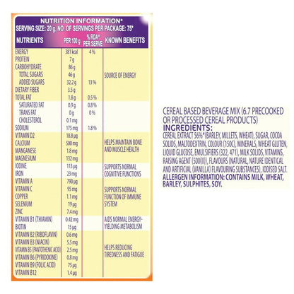 Cadbury Bournvita Chocolate Nutrition Drink