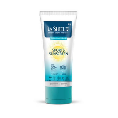 La Shield Sports Sunscreen Gel SPF 50 + PA+++ - BUDEN