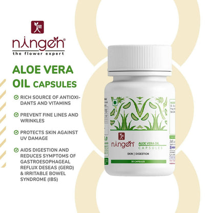 Ningen Aloe Vera Oil Capsules