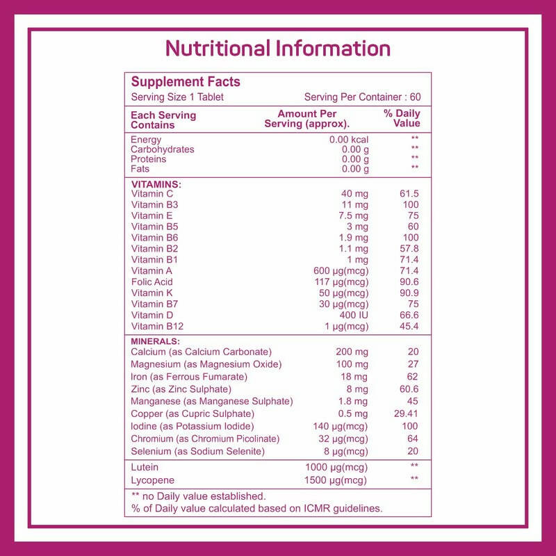 Healthvit Cenvitan Multivitamin Tablets for Women