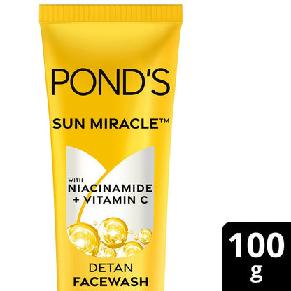 Ponds DeTan Face Wash With Niacinamide & Vitamin C