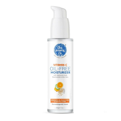 The Moms Co Natural Vitamin C Oil-Free Moisturizer - BUDNE