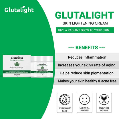 Healthvit Glutalight Skin Lightening Cream