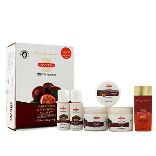 Inveda Passion Fruit And Silk Protein Facial Kit