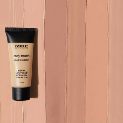 Insight Cosmetics Stay Matte Liquid Foundation - Soft Tan