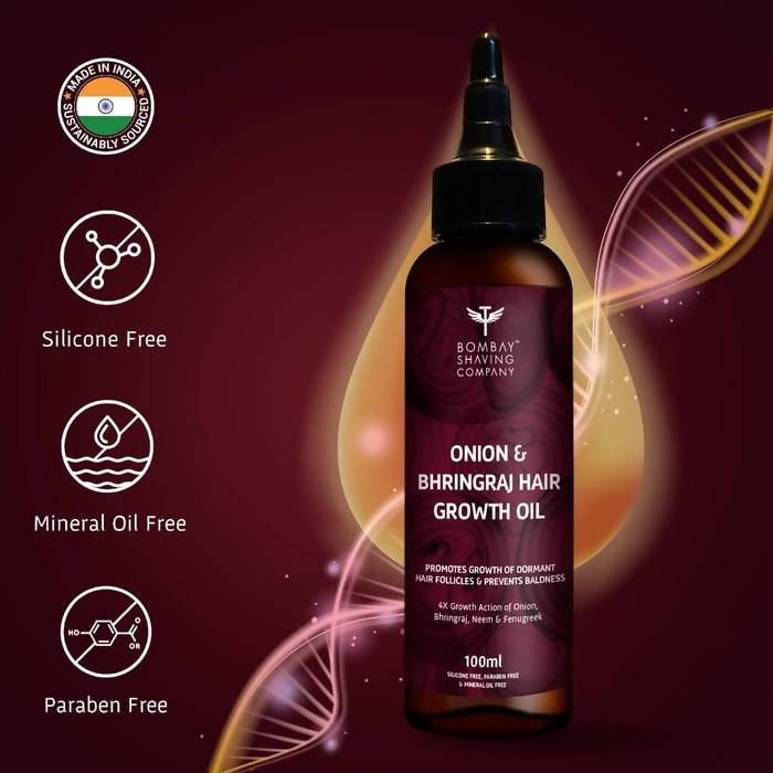 Bombay Shaving Company Onion & Bhringraj Hair Growth Oil