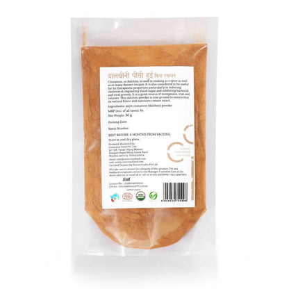 Conscious Food Organic Cinnamon Powder (Dal Chini)