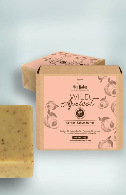 Nat Habit Cold Processed Wild Apricot Soap