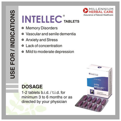 Millennium Herbal Intellec Tablets