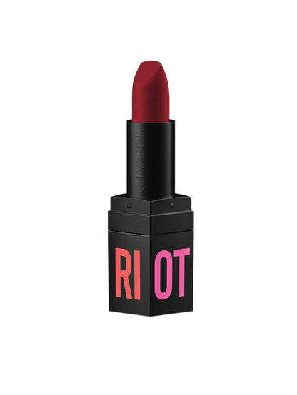 Chambor Long Lasting Matte Riot Lipstick- Road Rage Red 203