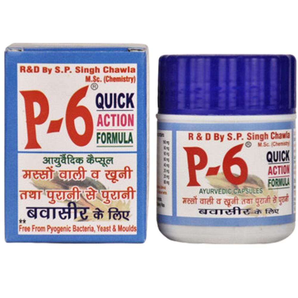 Ayurvedic P-6 Capsules