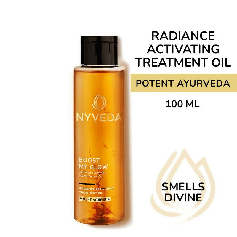 Nyveda Pre-bath Body Treatment Oil |Boost My Glow Radiance Activating