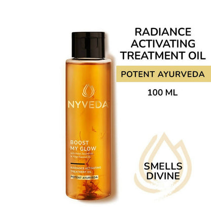 Nyveda Pre-bath Body Treatment Oil |Boost My Glow Radiance Activating