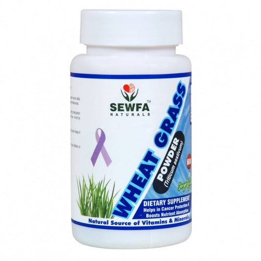 Sewfa Naturals Wheat Grass Powder Capsules - BUDEN