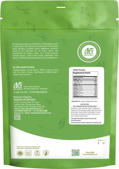 Ae Naturals Alfalfa Powder